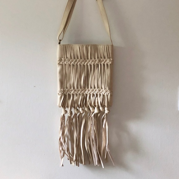 Mossimo Supply Co. Handbags - Faux Leather Boho Tassel Bag